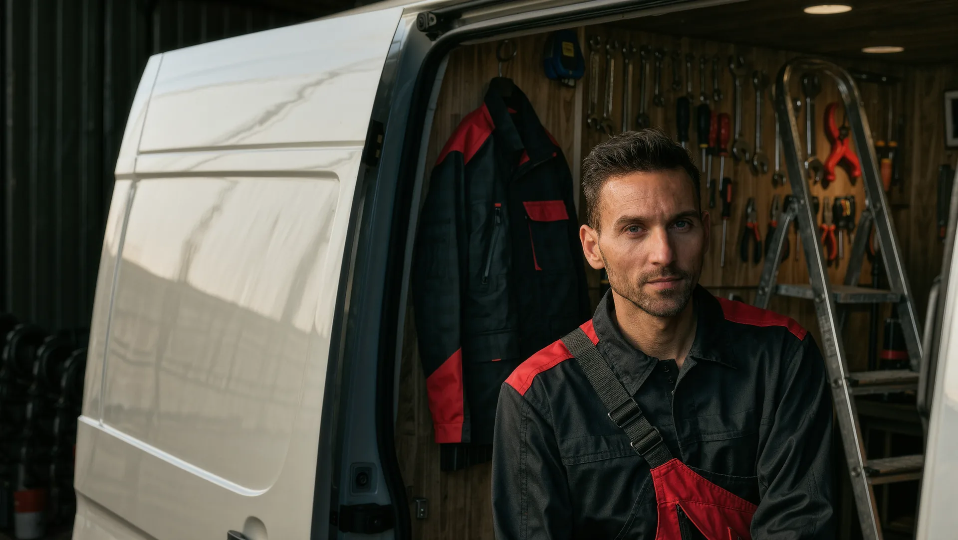 Werbung für Dachdecker